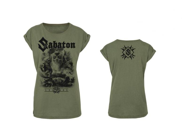 Sabaton Legends T-Shirt khaki in M von Sabaton