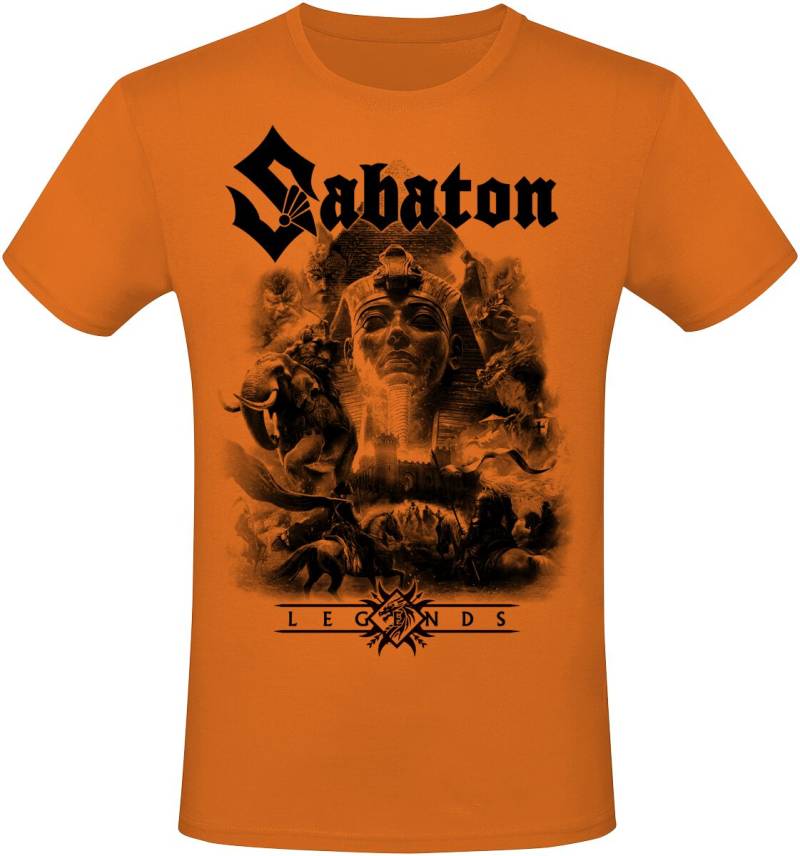 Sabaton Legends T-Shirt orange in XXL von Sabaton