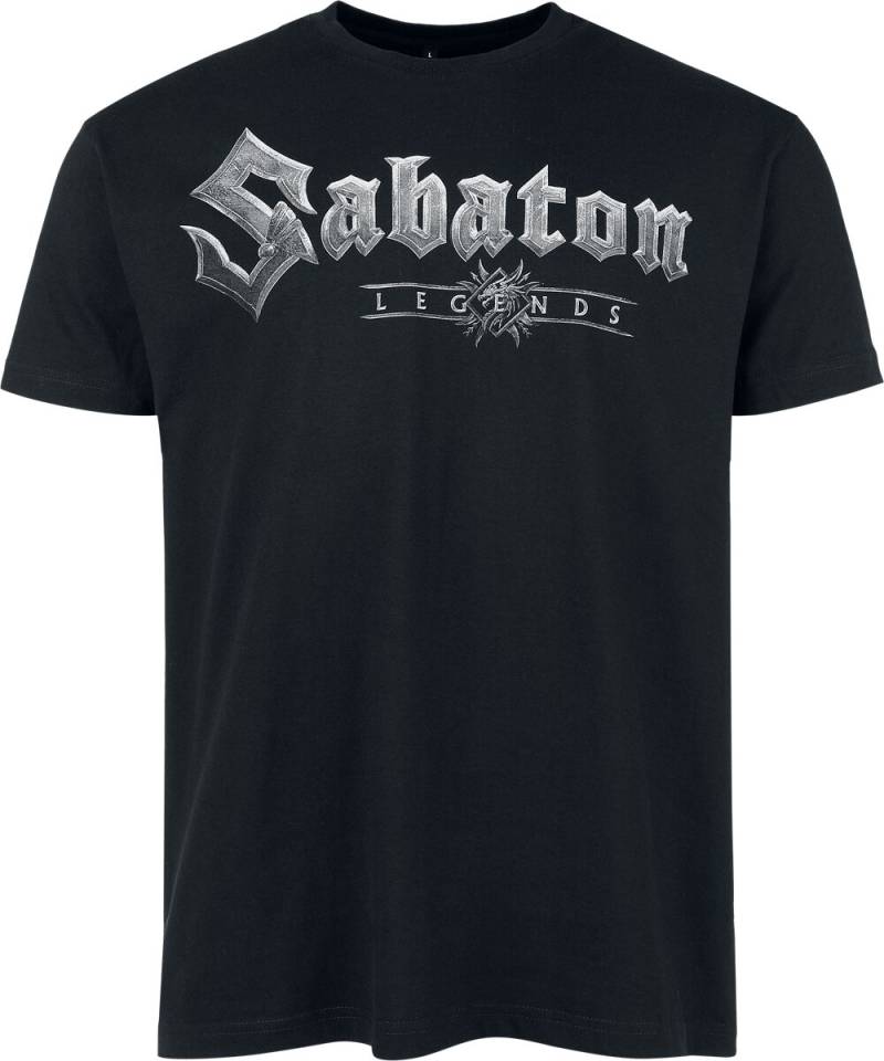 Sabaton Legends T-Shirt schwarz in L von Sabaton