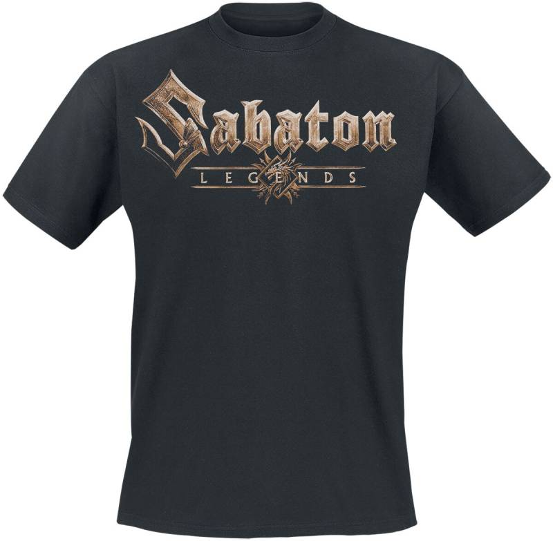 Sabaton Logo T-Shirt schwarz in XXL von Sabaton