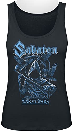 Sabaton Reaper Frauen Tank-Top schwarz L 100% Baumwolle (organisch) Band-Merch, Bands, Nachhaltigkeit von Sabaton