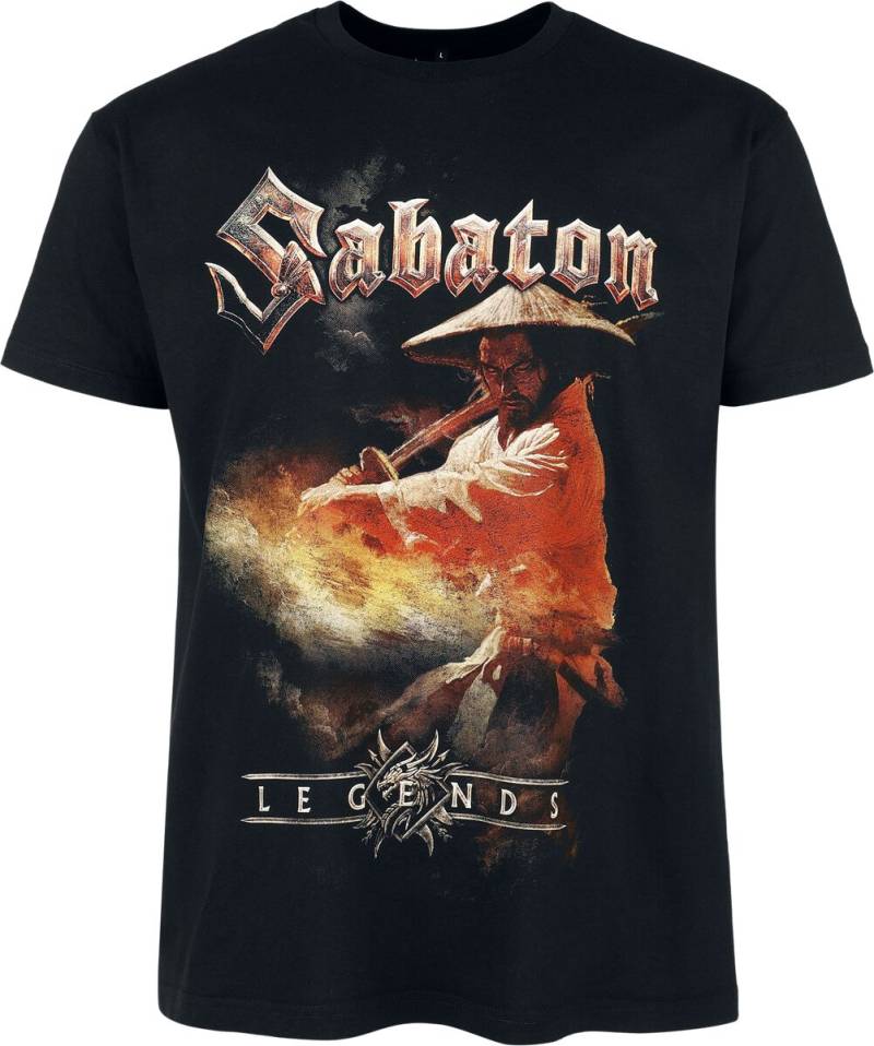 Sabaton Samurai T-Shirt schwarz in XL von Sabaton