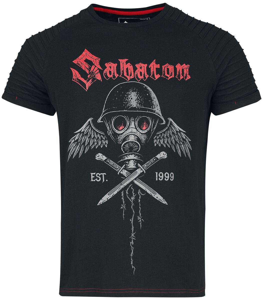 Sabaton T-Shirt - EMP Signature Collection - S bis 3XL - für Männer - Größe S - schwarz  - EMP exklusives Merchandise! von Sabaton