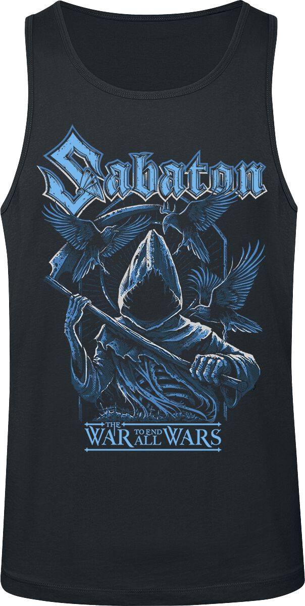 Sabaton Tank-Top - Reaper - S bis 3XL - für Männer - Größe S - schwarz  - EMP exklusives Merchandise! von Sabaton