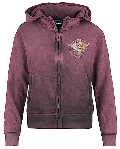 Sabaton Valor Courage Honor Frauen Kapuzenjacke weinrot L 100% Baumwolle Band-Merch, Bands, Musik von Sabaton