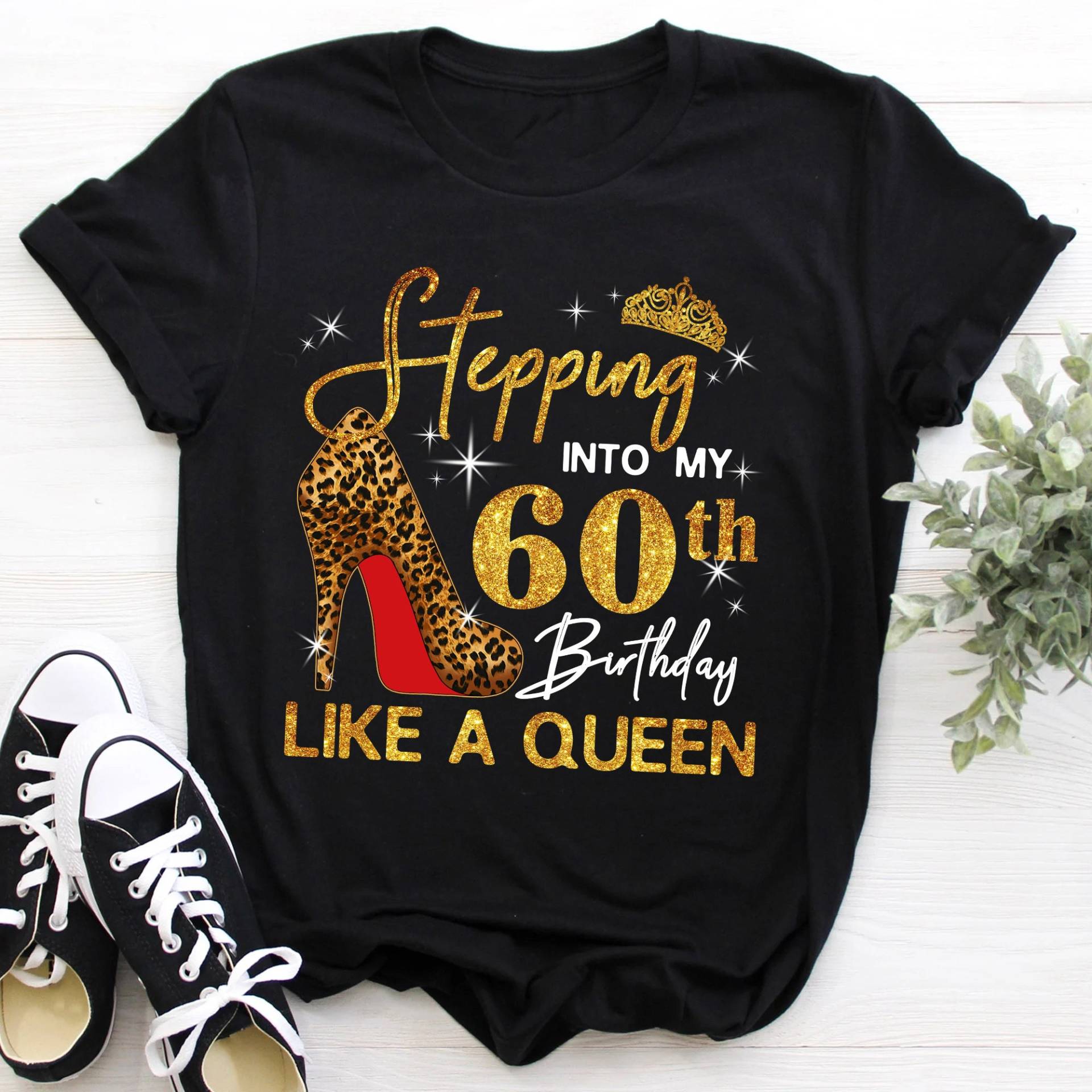 Personalisiertes 60. Geburtstags-Geschenk, 60 Jahre Altes Geburtstags-Shirt Für Frauen, Geburtstags-Shirt, Benutzerdefinierte von Sabinepana