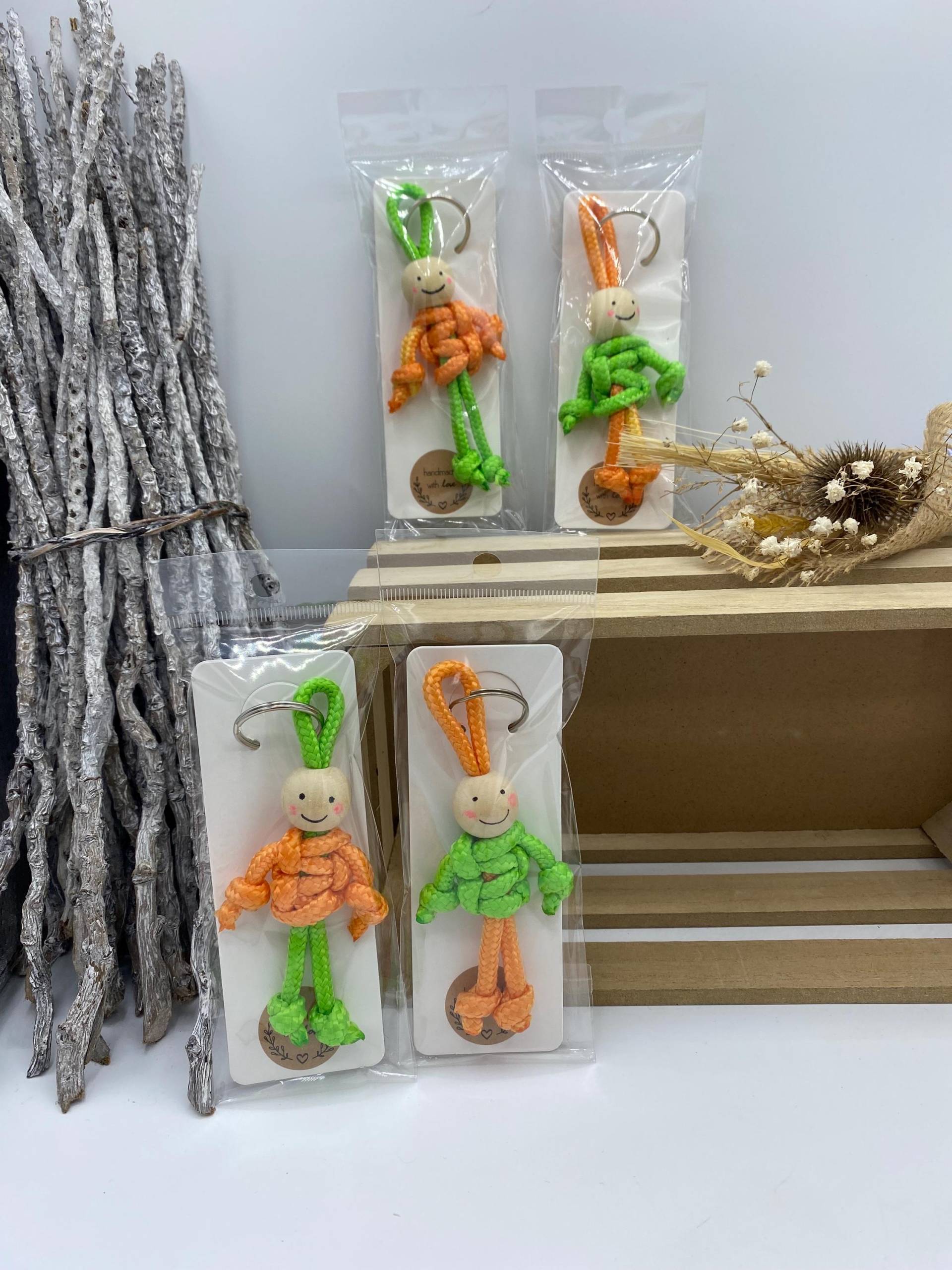 Süßer Schlüsselanhänger Unisex Für Jungen Oder Mädchen von SabinesMaschenpalast