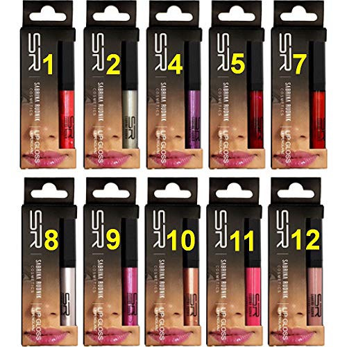 Sabrina Rudnik Cosmetics Lippenglanz Lippenstift Lipgloss Lipstick Beauty Lip Gloss 10 Farben Farbwahl (Nr. 9) von Sabrina Rudnik