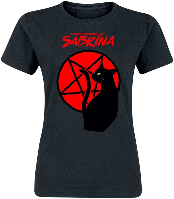 Sabrina The Chilling Adventures Of Sabrina Salem Pentagram T-Shirt schwarz in M von Sabrina