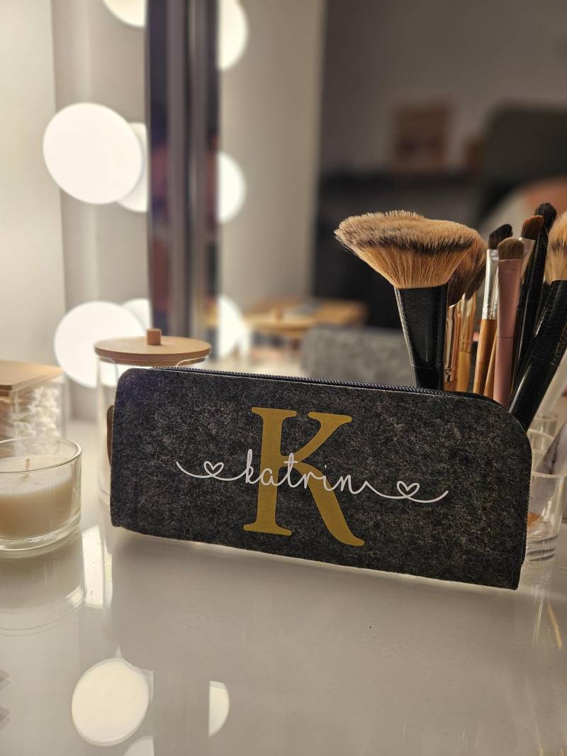 Kosmetiktasche - Mäppchen Personalisiert von SabrinasHerzstuecke