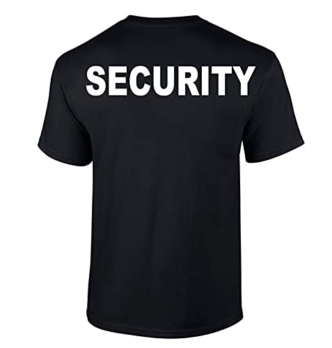 Sicherheit - Security schwarzes T-Shirt weisser beidseitiger Druck XXL Sicherheit - Security schwarzes T-Shirt weisser beidseitiger Druck XXL von SachenOnlineKaufen