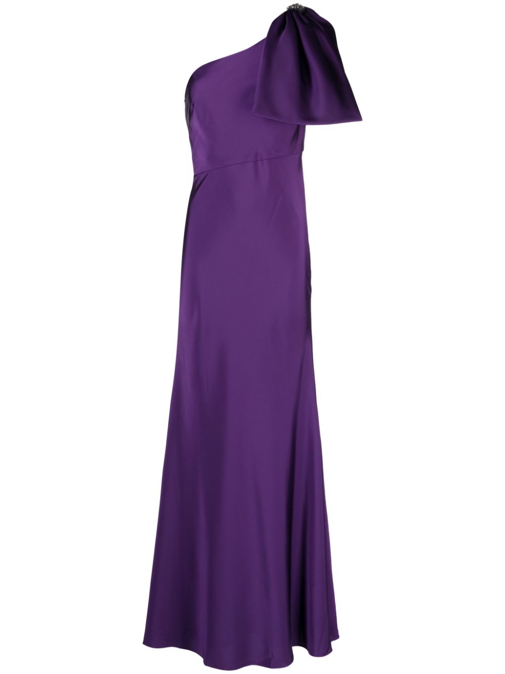 Sachin & Babi Abendkleid mit Satin-Finish - Violett von Sachin & Babi