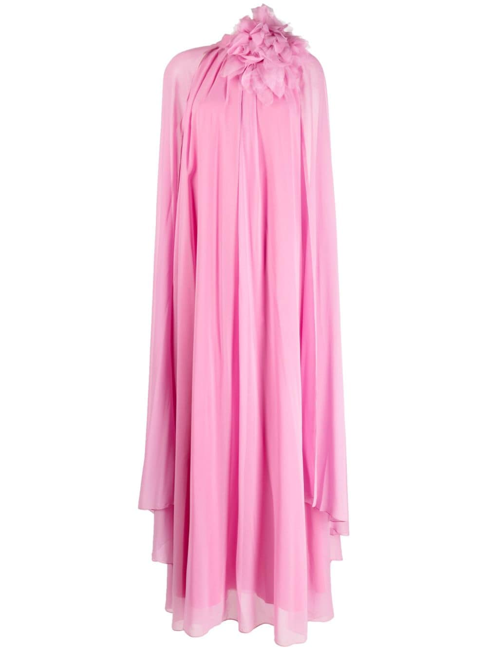 Sachin & Babi Helena Cape-Robe mit Blumenapplikation - Rosa von Sachin & Babi