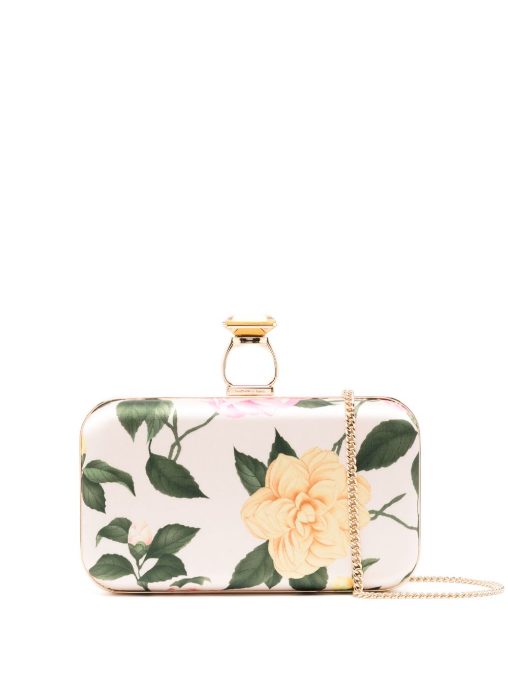 Sachin & Babi On the Rocks Clutch mit Lemonade Bouquet-Print - Rosa von Sachin & Babi