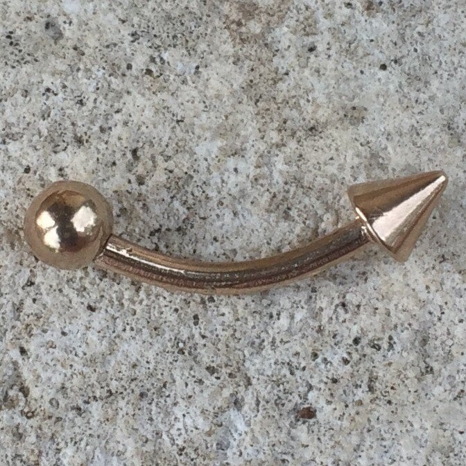 10K Gold Snug Ohrring 10K Gold Snug Ohrring von SachsJewelry