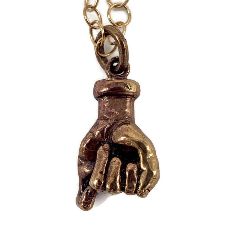 Bronze Pinky Promise Halskette Bronze Pinky Promise Halskette von SachsJewelry