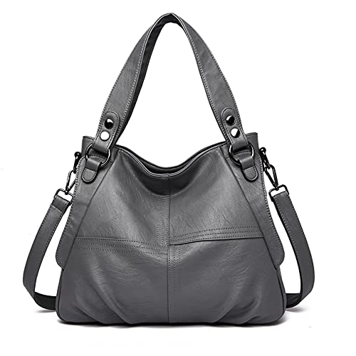 Sacmill Damen Handtasche Große Leder Damenhandtasche Umhängetaschen Designer Schultertasche Hobo Tasche von Sacmill