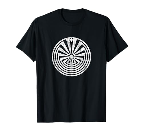 Tohono o'odham Man in the Maze T-Shirt Tohono o'odham Man in the Maze T-Shirt von Sacred Native American Symbols and Legends