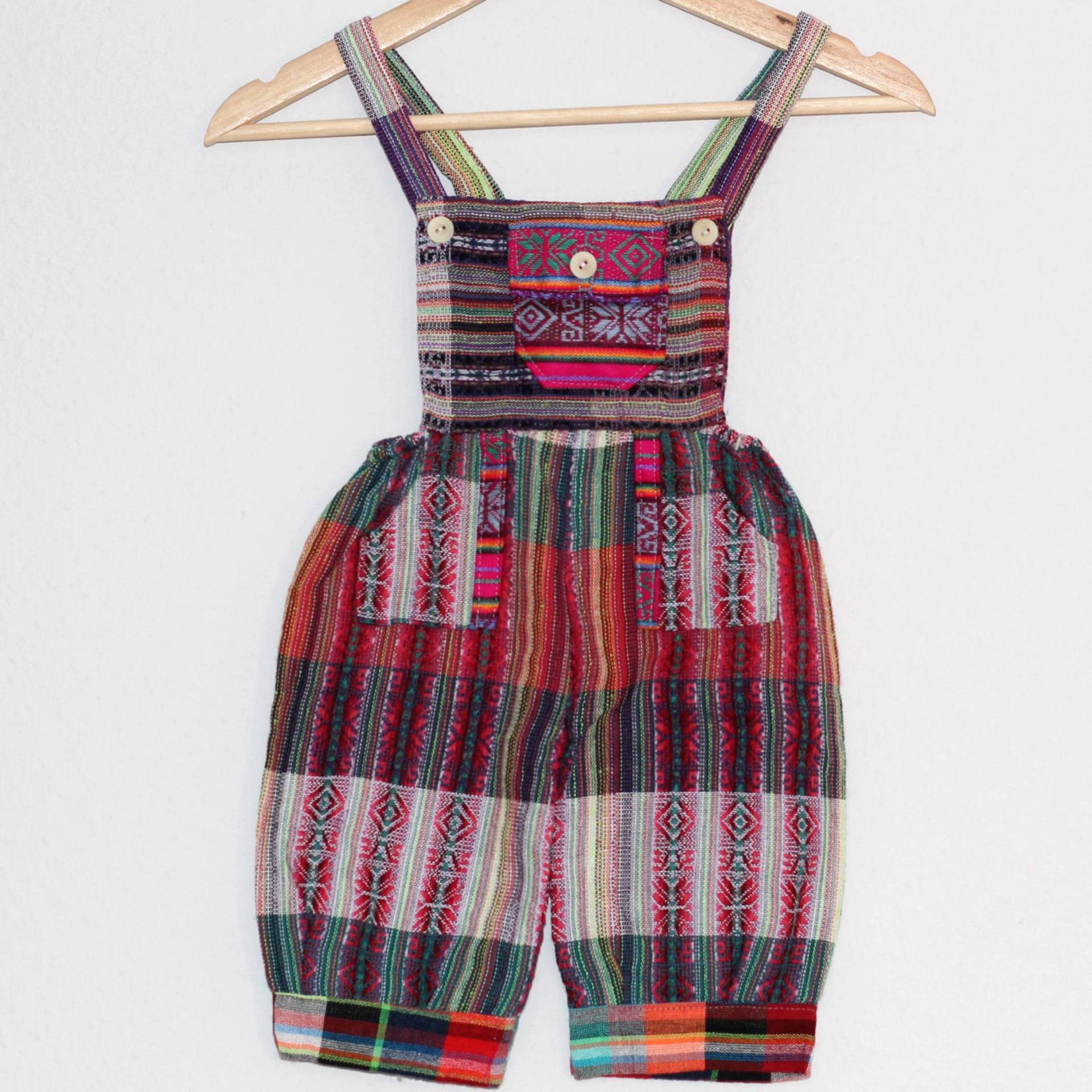 Boho Overall, Unisex Baby Ethno-Jumpsuit, Hipster Latzhose, Kinder Overall von SacredWeavingsCo