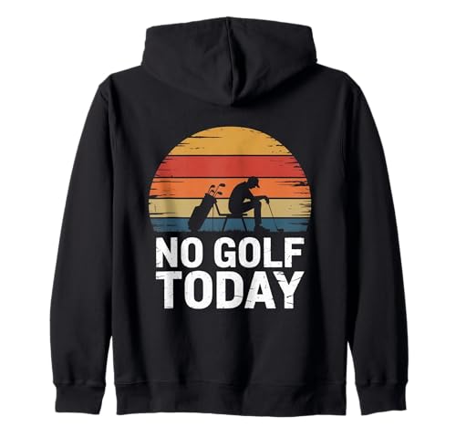 No Golf Today Sarcastic Golfer Sad Stick Man Golfscherz Kapuzenjacke No Golf Today Sarcastic Golfer Sad Stick Man Golfscherz Kapuzenjacke von Sad Stick Man Funny Golfers