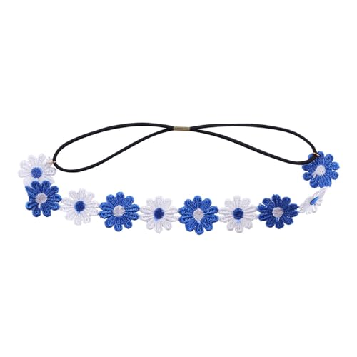 Blumenkopfschmuck, Abschlussbälle, Geburtstag, legere Kopfbedeckung, elegante Blume, Haarschmuck, Kopfbedeckung, niedliche Stirnbänder zum Waschen des Gesichts von Saddgo