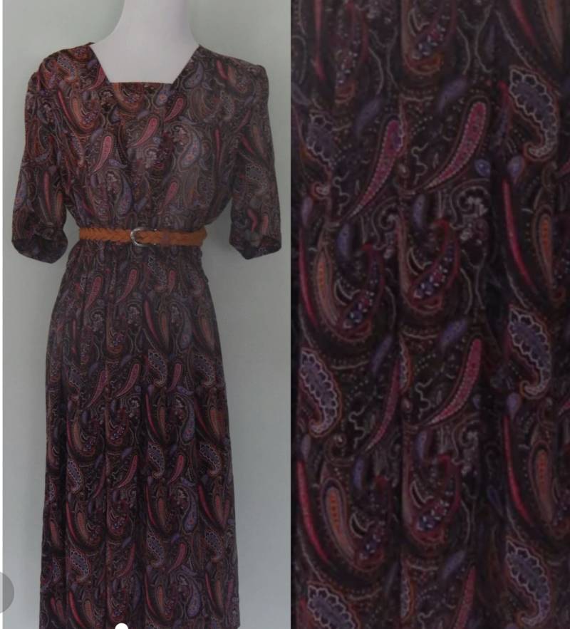 1960's Psychedelic Tageskleid Gr. 12 1960's Psychedelic Tageskleid Gr. 12 von Sadies2nds