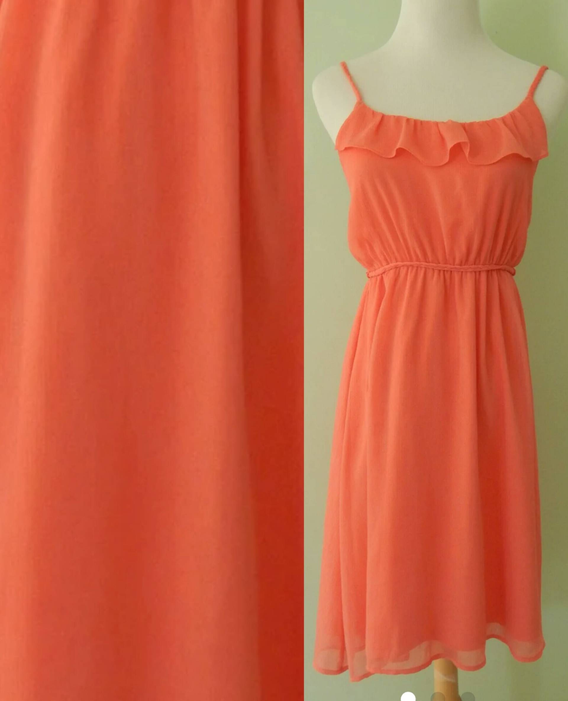 Vintage/1990Er Jahre/Peach Day Kleid/Größe 10 Vintage/1990Er Jahre/Peach Day Kleid/Größe 10 von Sadies2nds