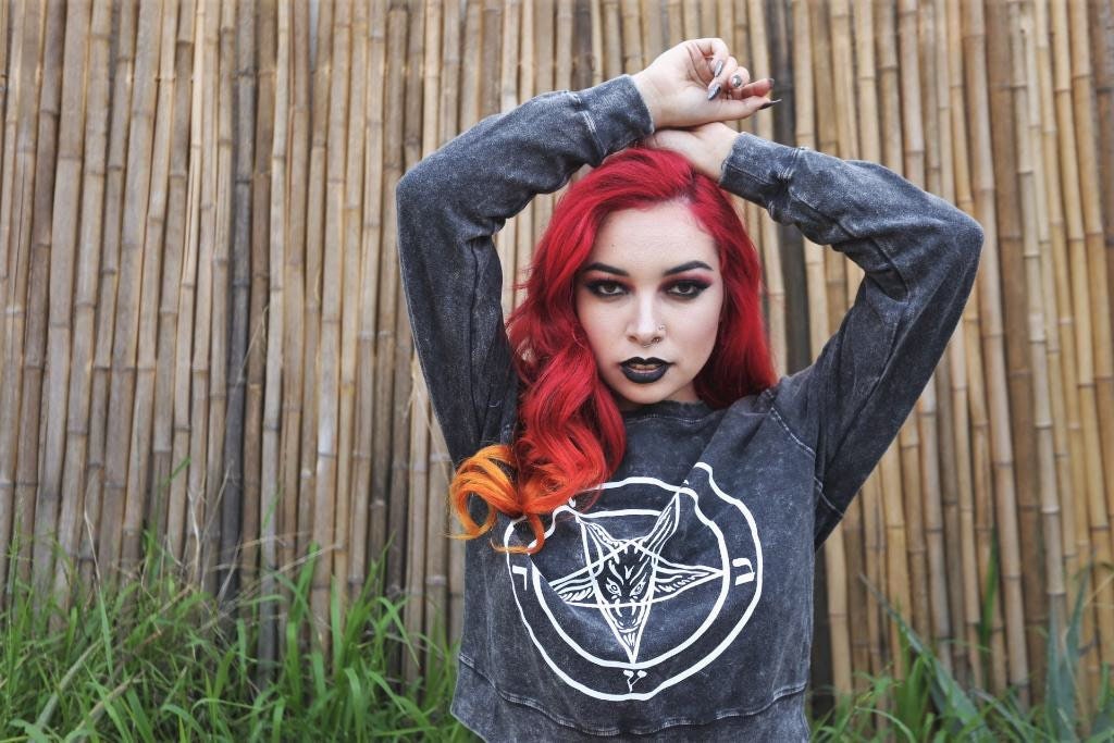 Acid Queen Pentagramm Sweatshirt Acid Queen Pentagramm Sweatshirt von SadisticVixens