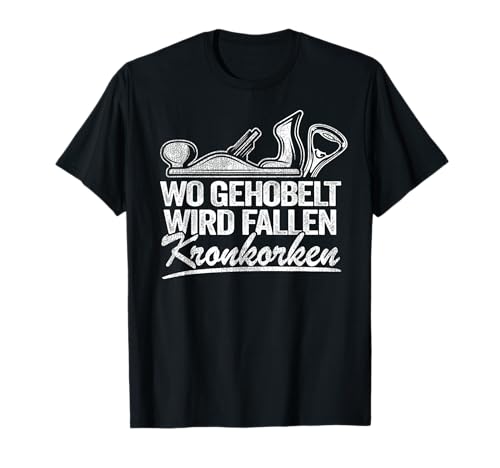 Herren Tischler Meister Spruch Bier Lustig Schreiner Holz T-Shirt von Sägespäne Sprüche & Schreiner Tischler Geschenke