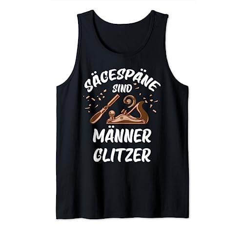 Sägespäne sind Männer glitzer Tank Top von Sägespäne sind Männer glitzer