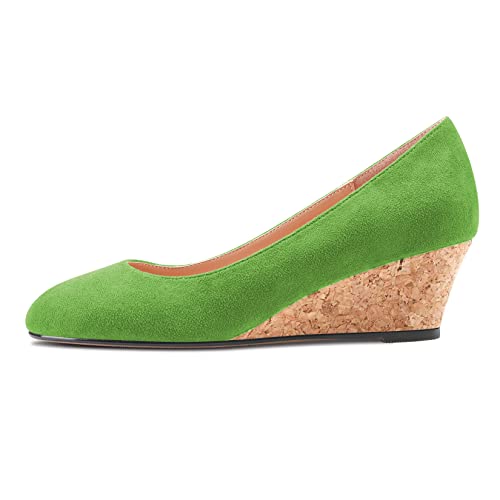 Saekcted Damen Chunky Blockabsatz Keilabsatz Absatz Heel Geschlossene Eckige Zehenkappe Slip-on Pumps Klassisch Cute Dress Party 5 cm Heels Schuhe Smaragd Grün Wildleder 38 EU Saekcted Damen Chunky Blockabsatz Keilabsatz Absatz Heel Geschlossene Eckige Zehenkappe Slip-on Pumps Klassisch Cute Dress Party 5 cm Heels Schuhe Smaragd Grün Wildleder 38 EU von Saekcted