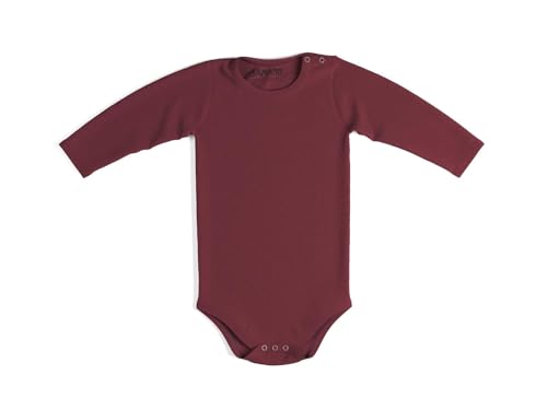 Sämann Baby Body mit Druckknopf langarm aus 100% Bio Baumwolle gerippt Raspberry | Größe 3-6 Monate Sämann Baby Body mit Druckknopf langarm aus 100% Bio Baumwolle gerippt Raspberry | Größe 3-6 Monate von Sämann