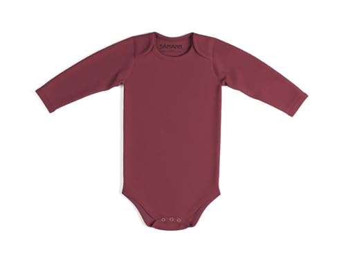 Sämann Baby Schlupf Body langarm aus 100% Bio Baumwolle nicht gerippt Raspberry | Größe 6-9 Monate Sämann Baby Schlupf Body langarm aus 100% Bio Baumwolle nicht gerippt Raspberry | Größe 6-9 Monate von Sämann