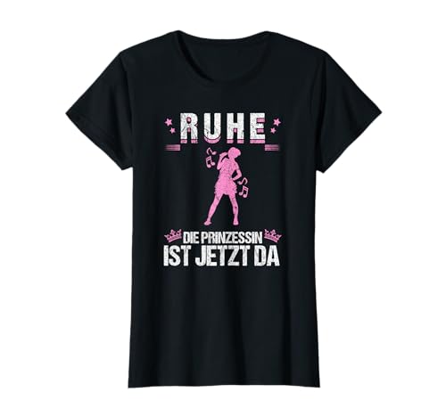 Singen Sängerin Gesangsunterricht Mädchen Sängerin T-Shirt von Sängerin Geschenke, Frauen Mikrofon Zubehör