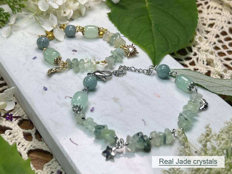 Jade Dream Kristallarmband Jade Dream Kristallarmband von Saeturnart