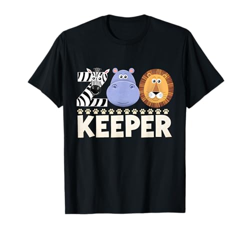 Zookeeper Kostüm Zoo Tier Safari Zoo Keeper Erwachsene Herren T-Shirt von Safari Zoo Keeper Costume Jungle Adventure