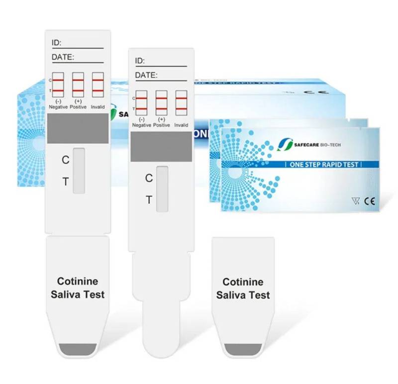 Safecare Bio-Tech Drogen-Schnelltest 10 Drogentest Schnelltest - THC hochsensibler Speicheltest, 1 Messparameter, Speicheltest, Spucktest, Lollytest, 10-tlg., THC-Schnelltest, Hohe Präzision und Zuverlässigkeit von Safecare Bio-Tech
