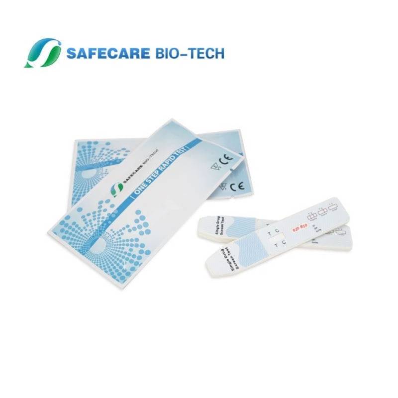 Safecare Bio-Tech Drogen-Schnelltest 25 Cannabis THC Schnelltest Selbsttest Drogentest Marijuana Urin, 1 Messparameter, Urin, 25-tlg., THC-Test, Schnelles Ergebnis, einfache Handhabung, hohe Genauigkeit von Safecare Bio-Tech