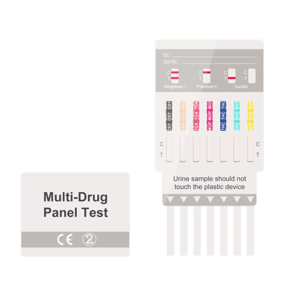 Safecare Bio-Tech Drogen-Schnelltest 7in1 Drogentest Schnelltest - 99% Genauigkeit - Urin Test, 7 Messparameter, 1-tlg., Schnelltest Safecare Bio-Tech Drogen-Schnelltest 7in1 Drogentest Schnelltest - 99% Genauigkeit - Urin Test, 7 Messparameter, 1-tlg., Schnelltest von Safecare Bio-Tech