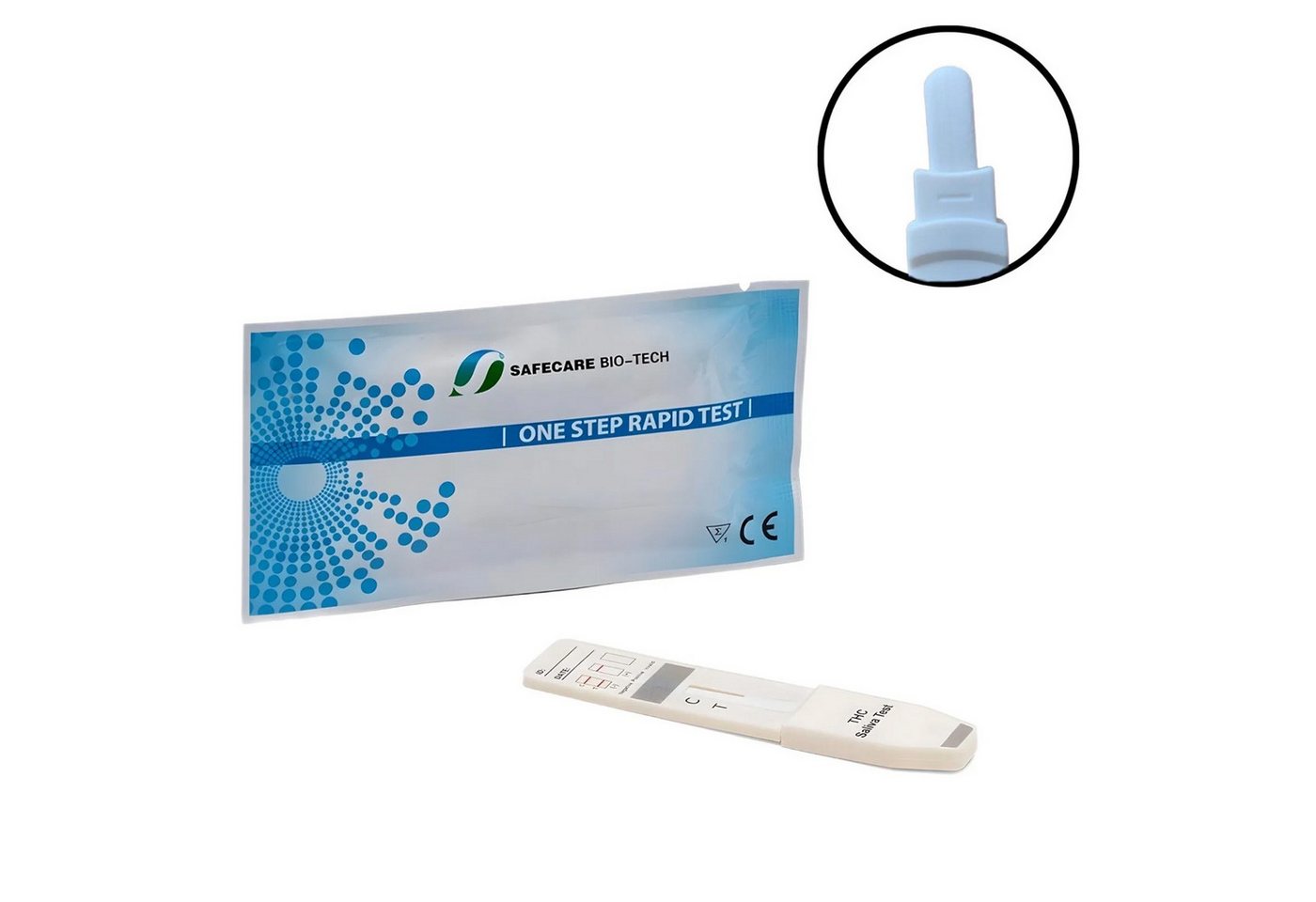 Safecare Bio-Tech Drogen-Schnelltest Safecare Cannabis (THC) Speicheltest 1er von Safecare Bio-Tech