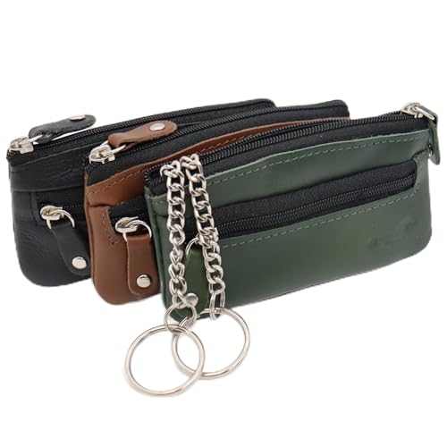 Safekeepers Schlüssel-etuis - Schlüsseltasche Leder - 3 Stück von Safekeepers