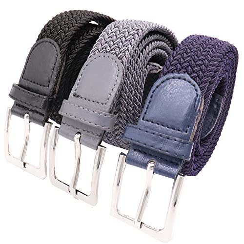 Safekeepers Stretchgürtel Damen - Elastische Guertel 30 MM - 3 Stück Gürtel von Safekeepers