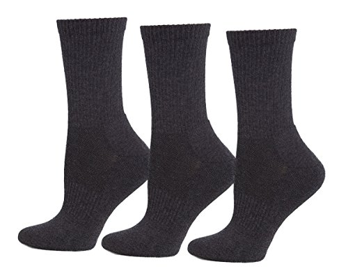 3er Pack Sportsocken Anthrazit, 35-38 von Safersox