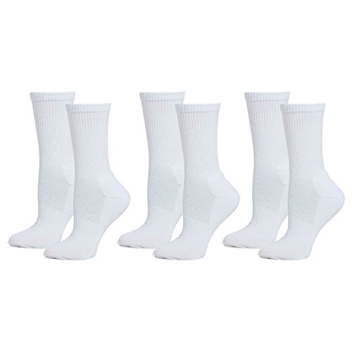 Safersox 3Pck Mückensocken Sportsocken Weiß, Gr. 43-46 von Safersox