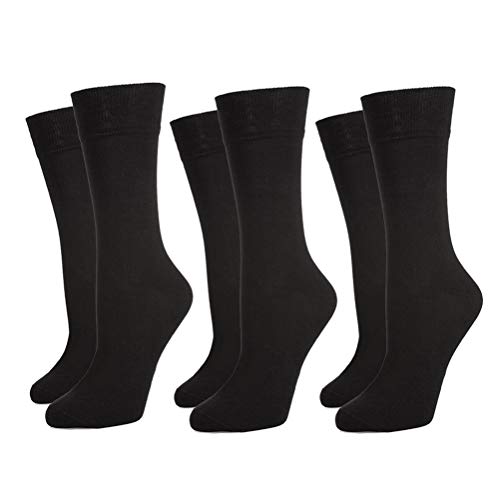 Safersox 3er Pack Safarisocken Originals - Schwarz, 35-38 von Safersox