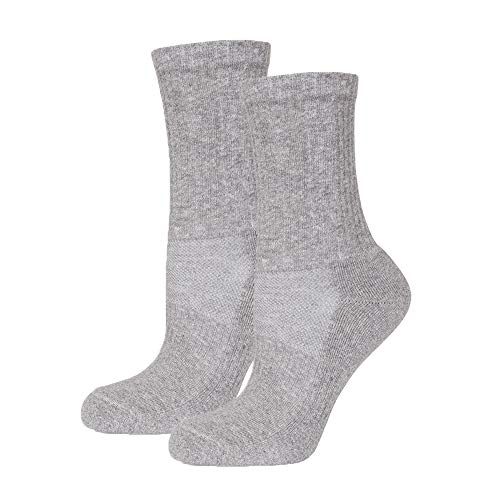 Safersox Mückenschutz-Socken Grau meliert, 39-42 von Safersox