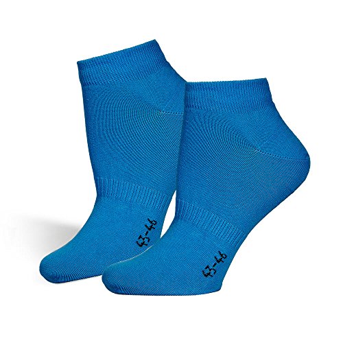 Safersox Sneaker Socken Lapis Blue, 39-42 von Safersox