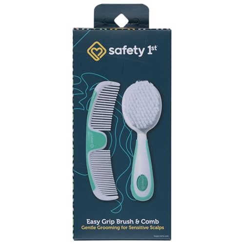 Safety 1st Easy Grip Brush And Comb, Colors May Vary by Safety 1st von Safety 1st