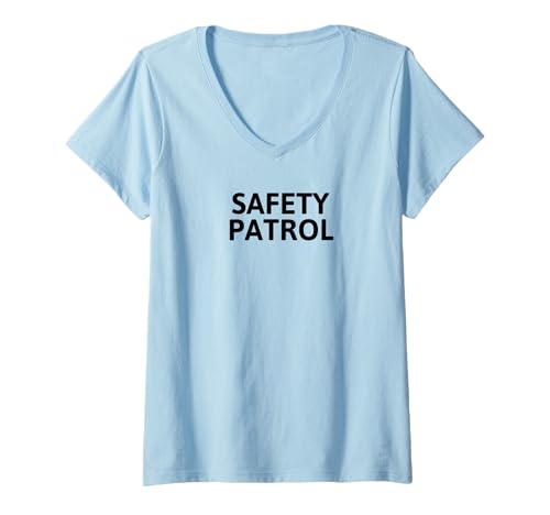 Damen Sicherheitspatrouille T-Shirt mit V-Ausschnitt Damen Sicherheitspatrouille T-Shirt mit V-Ausschnitt von Safety Patrol Stuff
