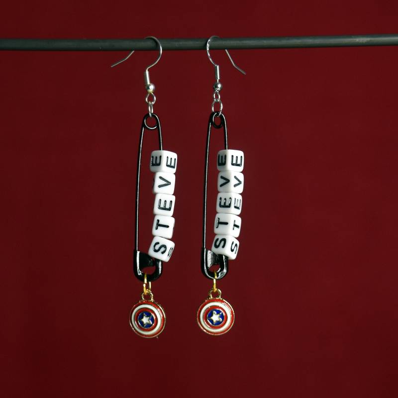 steve Sicherheitsnadel Ohrringe - Rodgers von SafetyNetShop